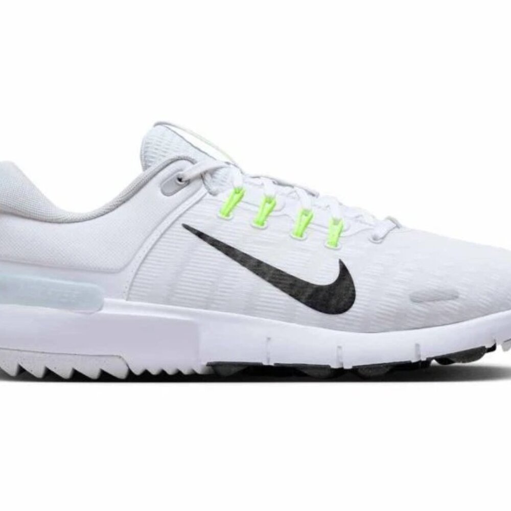 Nike Free Golf NN Men Golf Shoes White Pure Platinium Black FN0332-101 NEW - Picture 2 of 8